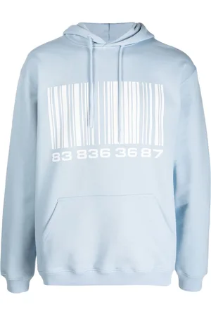 VTMNTS Hoodie mit Big Barcode-Print