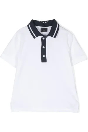 FAY Zweifarbiges Poloshirt