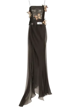 Dolce & Gabbana KIM DOLCE&GABBANA Maxikleid mit Schmetterling-Print