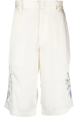 Bluemarble Bestickte Shorts aus Satin