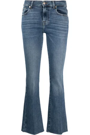 7 for all Mankind Bootcut-Jeans mit Logo