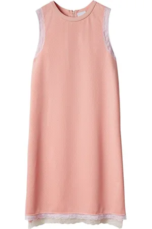 Burberry Kleid mit Spitzenbesatz