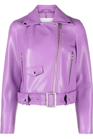 Stand Studio Esmeralda Bikerjacke aus Faux-Leder