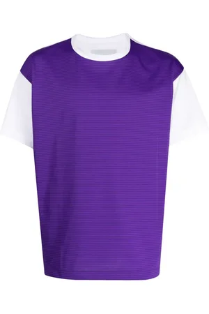 Fumito Ganryu T-Shirt mit Kontrasteinsatz