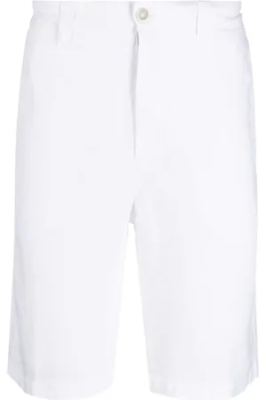 120% Lino Bermudas aus Leinen