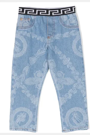 VERSACE Jeans mit Greca-Bund