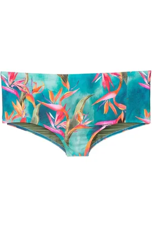 Lygia & Nanny Badeshorts mit Strelitzien-Print