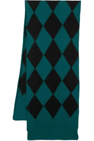 La DoubleJ Schal mit Argyle-Muster