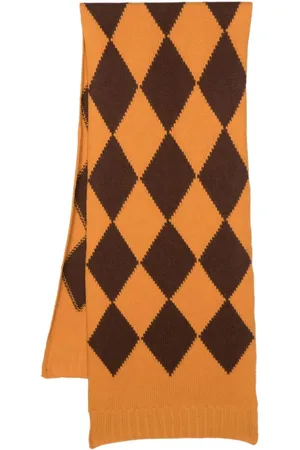 La DoubleJ Schal mit Argyle-Muster