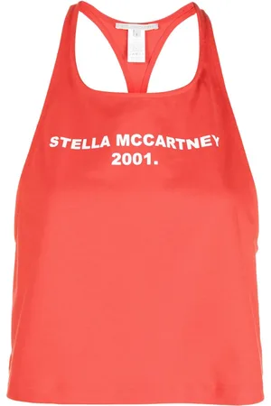 Stella McCartney Tanktop mit Logo-Print