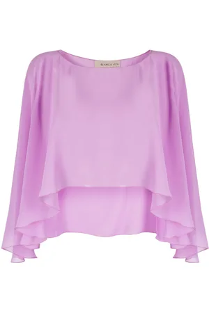 BLANCA Transparentes Cropped-Top