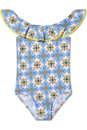 Nessi Byrd Fenty Badeanzug mit Print