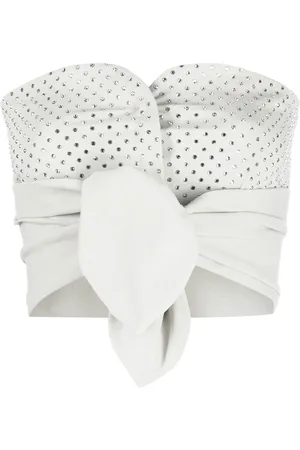 Serafini Schulterfreies Top