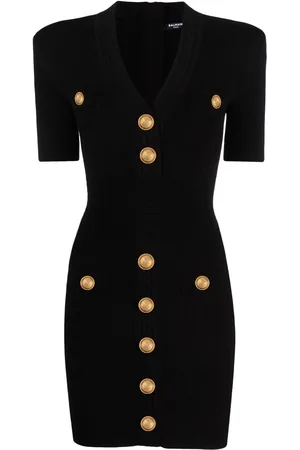 Balmain Gestricktes Minikleid