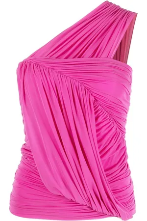 Rick Owens Asymmetrische Bluse mit Drapierung