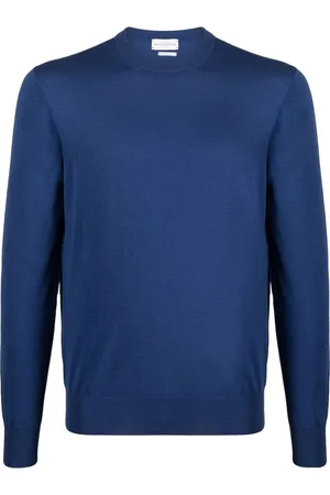 BALLANTYNE Fein gestrickter Pullover