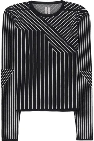 Rick Owens Gemustertes Cropped-Sweatshirt