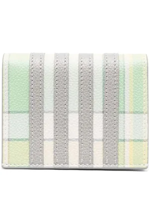 Thom Browne Kariertes Portemonnaie