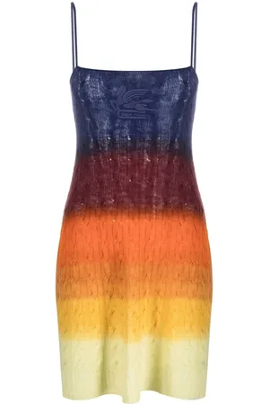Etro Strickkleid mit Farbverlauf