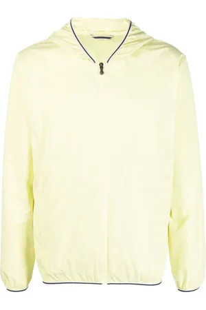 PYRENEX Kapuzenjacke mit gestreiften Borten