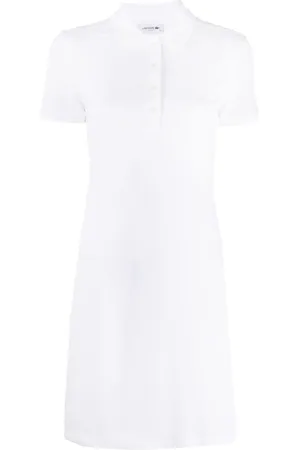Lacoste Kleid mit Poloshirtkragen