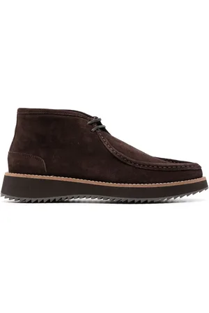 A.P.C. Schnürstiefel aus Wildleder