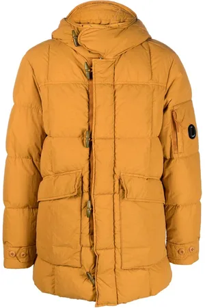 C.P. Company Gesteppte Daunenjacke mit Kapuze