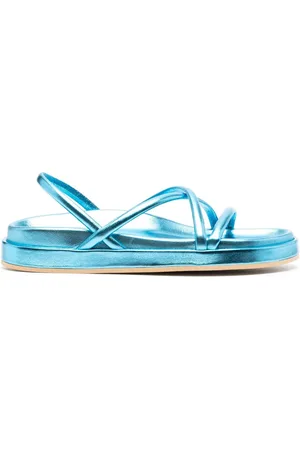 P.A.R.O.S.H. Sandalen mit Metallic-Finish