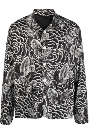 4SDESIGNS Hemd mit Blumen-Print