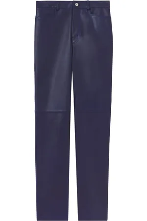 Proenza Schouler Lederhose mit geradem Bein