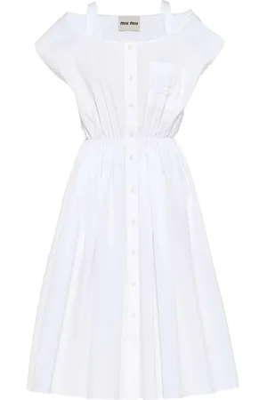 Miu Miu Ausgestelltes Midikleid