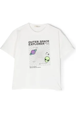 Le pandorine T-Shirt mit Logo-Patch