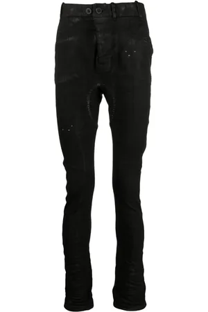 11 BY BORIS BIDJAN SABERI Skinny-Jeans mit Nahtdetail
