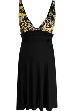VERSACE Minikleid mit Logo-Print
