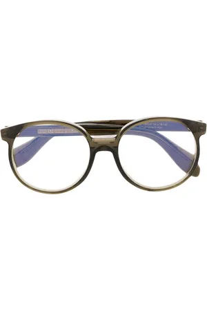 CUTLER & GROSS Runde Brille mit scheinend Design