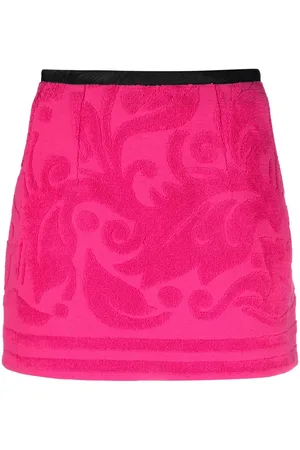 Marine Serre Jacquard-Minirock