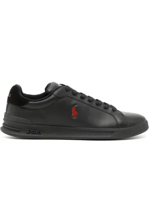Ralph Lauren Sneakers mit Pony-Stickerei