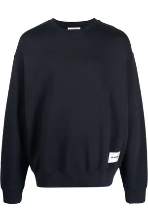 Jil Sander Sweatshirt mit Logo-Patch