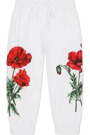 Dolce & Gabbana Jogginganzug mit Blumen-Print