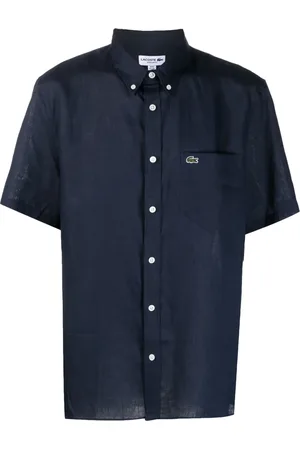Lacoste Hemd mit Logo-Stickerei