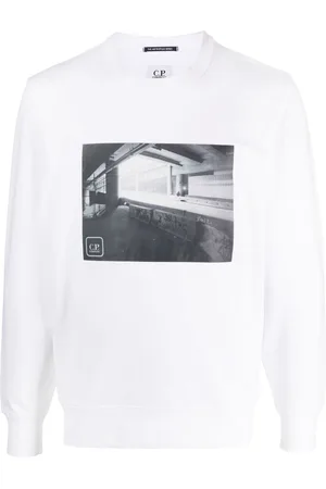 C.P. Company Sweatshirt mit Foto-Print