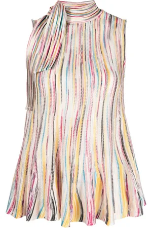 Missoni Strickoberteil mit Schleifenverschluss