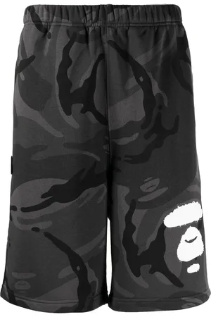 A Bathing Ape Bermudas mit Camouflage-Print