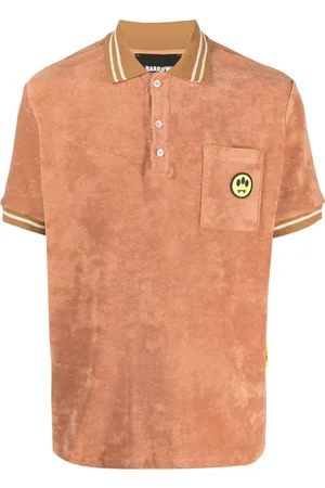 BARROW Poloshirt mit Frottee-Finish