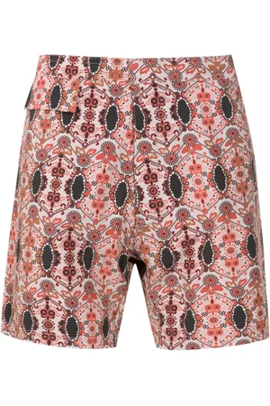 AMIR SLAMA Shorts mit verdecktem Verschluss
