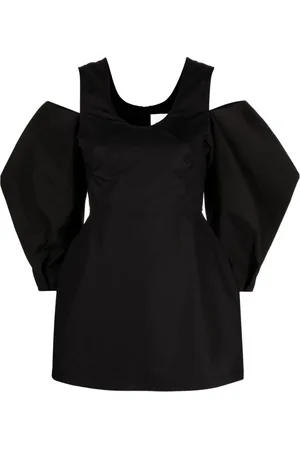 Jil Sander Bluse mit geometrischen Ärmeln