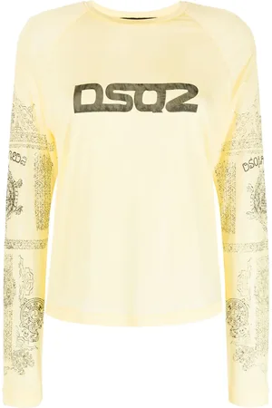 Dsquared2 Langarmshirt mit Logo-Print