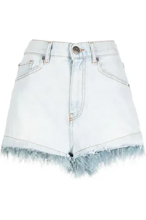 Twin-Set Shorts mit Federn