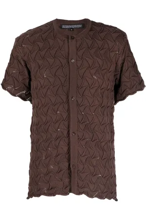 robyn lynch Wave Cardigan mit Zopfmuster