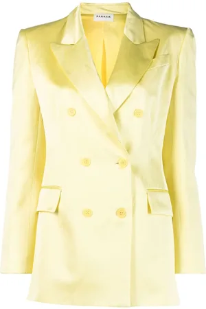 P.A.R.O.S.H. Doppelreihiger Blazer aus Satin